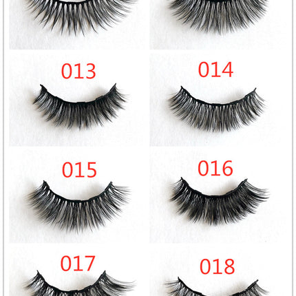 Five Pairs Of Magnetic Eyeliner Eyelashes Set