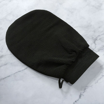 Black Rough Sand Massage Double-sided Back Rubbing Bath Towel To Rub Back