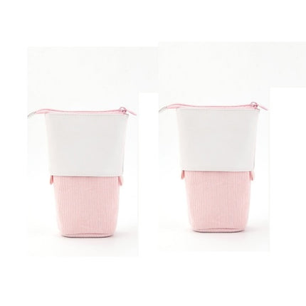 Multifunctional Creative Corduroy Retractable Pencil Case