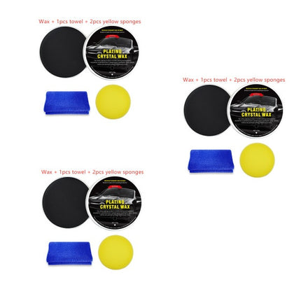 Car Diamond Crystal Wax Black Wax Coating Waxing Polishing Sewage Crystal Hard Wax