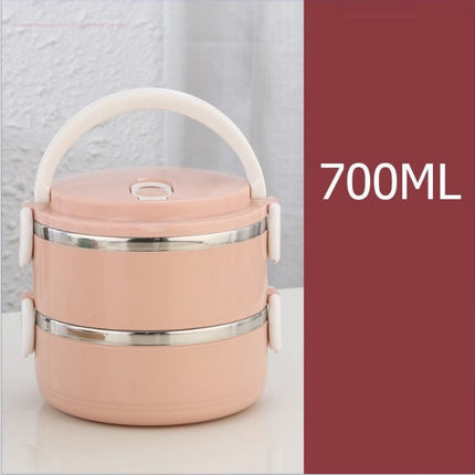 Cute Japanese Lunch Box For Kids School Portable Food Container Stainless Steel