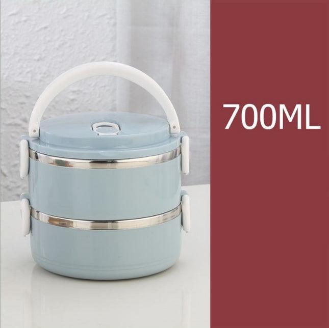 Cute Japanese Lunch Box For Kids School Portable Food Container Stainless Steel