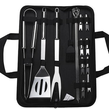 10 pieces of bbq barbecue tools outdoor baking utensils
