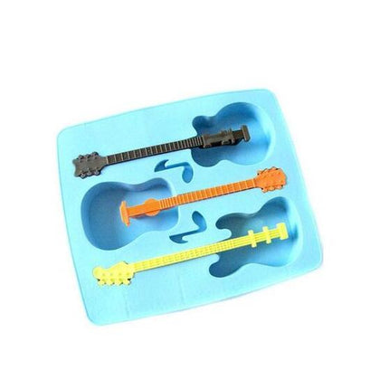 Guitar ice cube tray