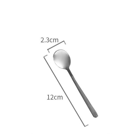 Golden spoon spoon coffee Nordic spoon stirring