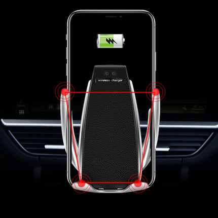 Car Wireless Charger 10W Induction Car Fast Wireless Charging With Car Phone Holder S5