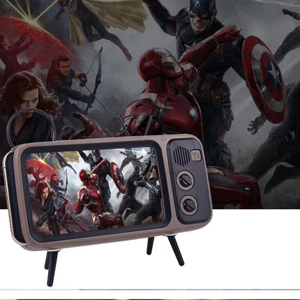 Retro TV mini portable audio