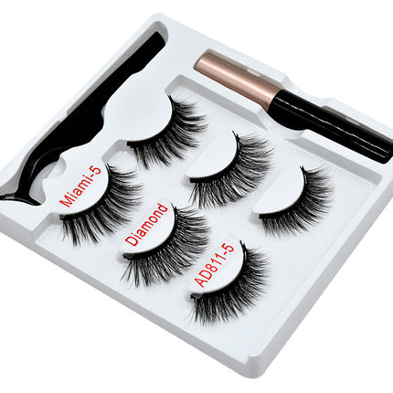 Magnetic false eyelashes