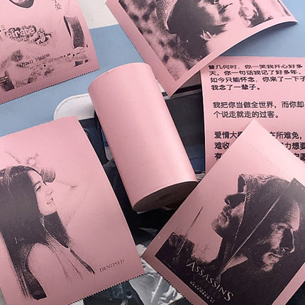 Mini Bliuetooth Wireless Thermal Printer Paper Sticker Label Printer