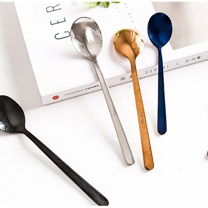 Golden spoon spoon coffee Nordic spoon stirring