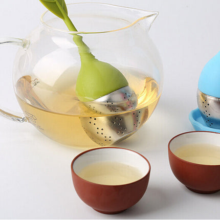 Leaf silicone tea machine