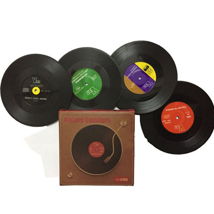 Retro CD - cup vinyl cup - vinyl cup cushion vinyl cup for anti-skid insulation