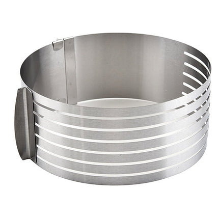 Layered Stainless Steel Adjustable Round Cake Pastry Cutter DIY Tool