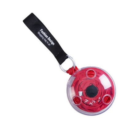 Disc folding portable shopping bag