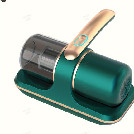 Portable Vacuum Powerful Bed Vacuum Cleaner Rechargeable Portable Vacuum For Pet Hair Carpets Floors Blue Household Cleaning Supplies