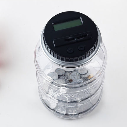 Electronic Digital Counting Coin Money Saving Box