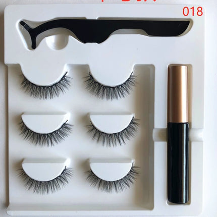 Magnetic false eyelashes