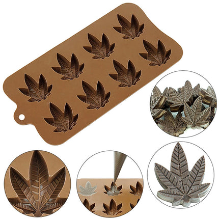 Silicone Chocolate Mold Leaf Creative Silicone Cake Mold