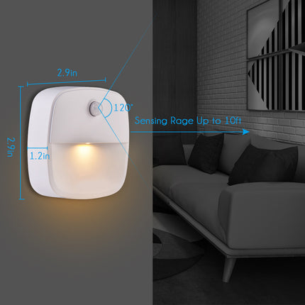 Motion Sensor Light, Veshow Battery Powered Night Light, Stick on LED Light
