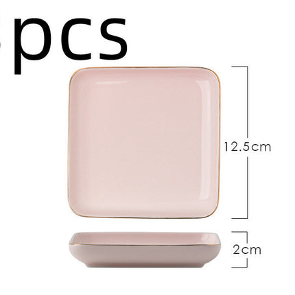 Light Luxury Ceramic Tableware Couple Tableware