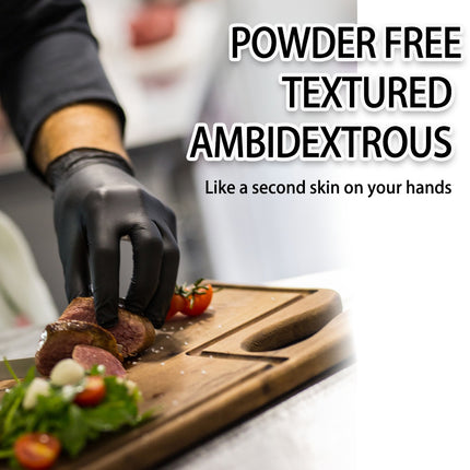 Thick Ding Qing Gloves GP50 Black