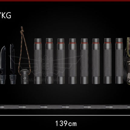 Outdoor Defense Tactical Stick Alpenstock Hiking Camping Equipment Multifunctional Walking Stick