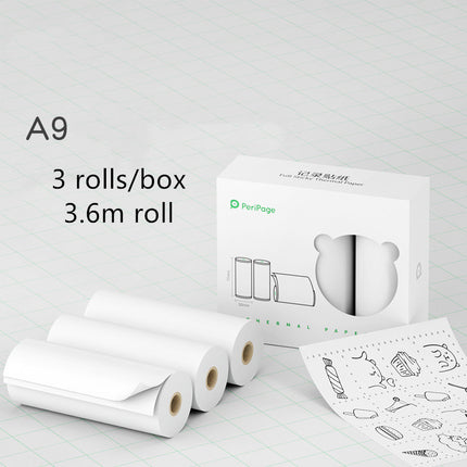 Mini Bliuetooth Wireless Thermal Printer Paper Sticker Label Printer