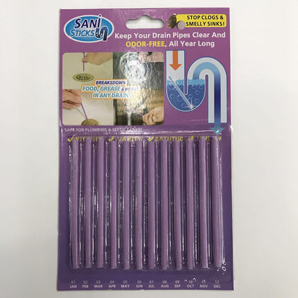 Pipeline Decontamination Sticks