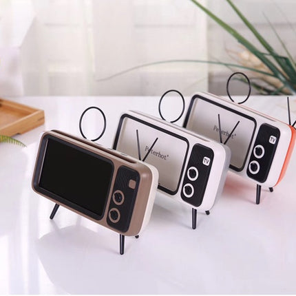 Retro TV mini portable audio