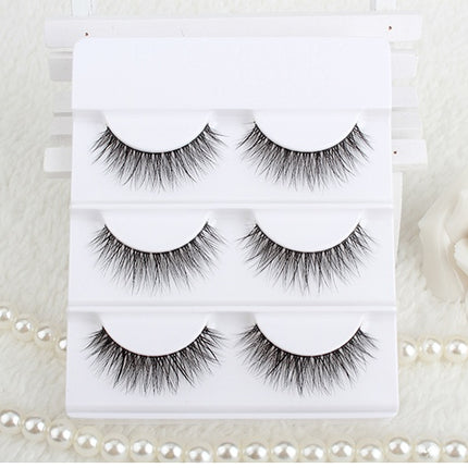 3D stereo handmade false eyelashes