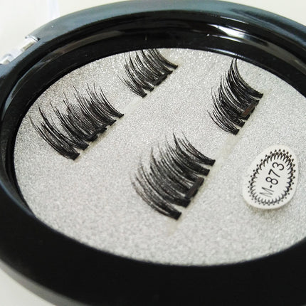 Single magnet realistic eyelashes
