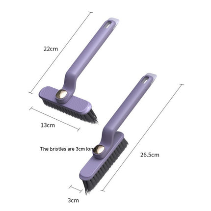 Multi-Function Rotating Crevice Cleaning Brush Kitchen Toilet Tile Joints Dead Angle Crevice Gap Cleaner Brush For Shower Floor