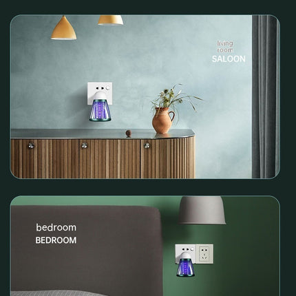 Household Automatic Bedroom Electric Shock Mosquito Killing Lamp