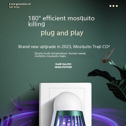 Household Automatic Bedroom Electric Shock Mosquito Killing Lamp