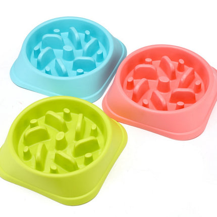 Anti-choke Bowl Plastic Dog Bowl Healthy Feeder