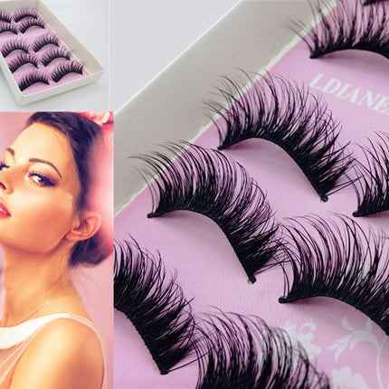 Thick false eyelashes