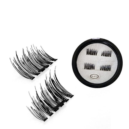 Single magnet realistic eyelashes