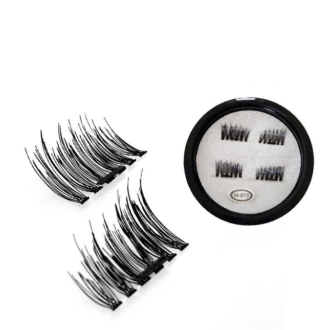 Single magnet realistic eyelashes