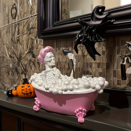 Bath Female Ghost Bathtub Statue Resin Decorations