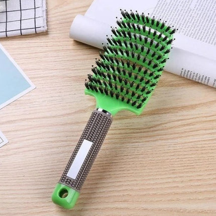 Hairbrush Anti Klit Brushy Haarborstel Women Detangler Hair Brush Bristle Nylon Scalp Massage  Teaser Hair Brush Comb