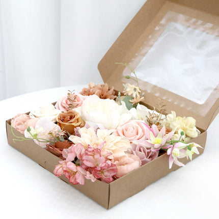 Flower Box Wedding Birthday Party Gift Wedding Bridesmaid Bridal Bouquet