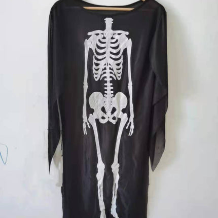 Halloween Skeleton Makeup Ball Costume Clothing