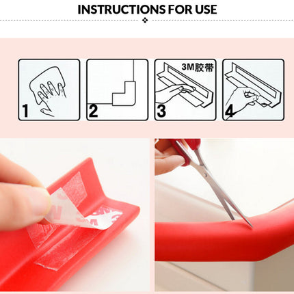 Thickened L-shaped Anti-knock Protection Anti-collision Strip