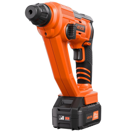 20V SDS Plus Cordless Rotary Hammer Drill Kit 0.6Inch 2 Functions