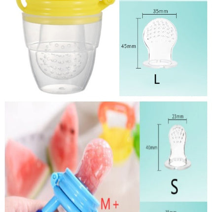 New Baby Silicone Pacifier, Encapsulated To Soothe Complementary Food Feeding Artifact