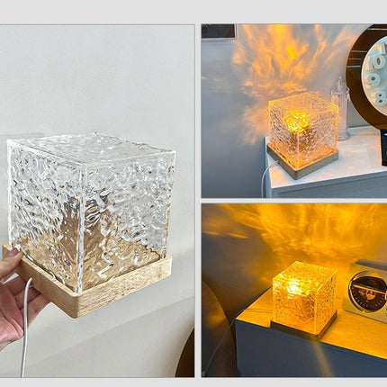 Ambient Light Water Ripple Night Light Acrylic Home Decoration