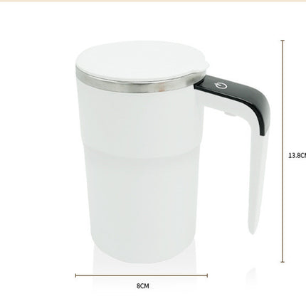 Electric Coffee Mug USB Rechargeable Automatic Magnetic Cup IP67 Waterproof Food-Safe Stainless Steel For Juice Tea Milksha Kitchen Gadgets