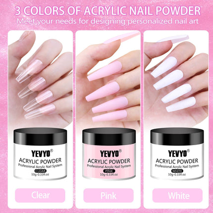 Acrylic Nail Kit With Nail Drill And UV Light,Professional Nail Kit Acrylic Set