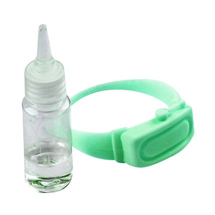 Portable Hand Sanitizer Disinfectant  Bracelet Wearable Hand Wash Gel Dispenser