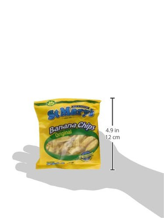 St Mary's Banana Chips (Original with Sea Salt) - 6-PACK